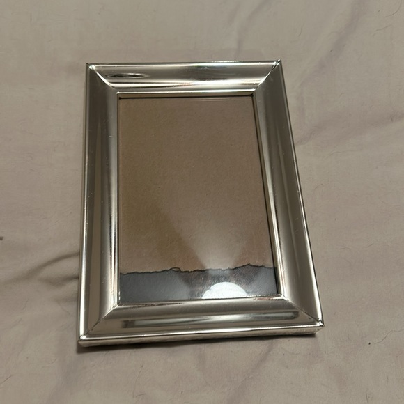 Set of 5 silver metal picture frames - Picture 5 of 6